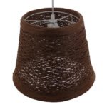 GLOBOSTAR® PLAYROOM 01333 Vintage Κρεμαστό Φωτιστικό Οροφής με Ντουί 1 x E27 AC 220-240V IP20 - Καφέ - Μ32 x Π32 x Υ27cm - Image 4