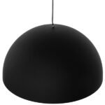 GLOBOSTAR® MEDEA 01344 Μοντέρνο Κρεμαστό Φωτιστικό Οροφής με Ντουί 1 x E27 AC 220-240V IP20 - Μαύρο & Χρυσό - Μ60 x Π60 x Υ30cm - Image 4