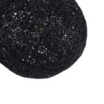 GLOBOSTAR® OCEANA 01356 Boho Κρεμαστό Φωτιστικό Οροφής με Ντουί 1 x E27 AC 220-240V IP20 - Μαύρο - Μ20 x Π20 x Υ20cm - Image 8