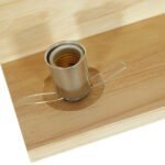 GLOBOSTAR® AMITY 01365 Μοντέρνο Φωτιστικό Τοίχου - Απλίκα με Ντουί 1 x E27 AC 220-240V IP20 - Μπεζ & Λευκό - Μ30 x Π14.5 x Υ15cm - Image 5