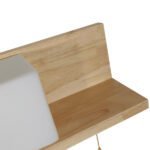 GLOBOSTAR® AMITY 01365 Μοντέρνο Φωτιστικό Τοίχου - Απλίκα με Ντουί 1 x E27 AC 220-240V IP20 - Μπεζ & Λευκό - Μ30 x Π14.5 x Υ15cm - Image 6