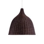 GLOBOSTAR® BAHAMAS 01368 Boho Κρεμαστό Φωτιστικό Οροφής με Ντουί 1 x E27 AC 220-240V IP20 - Καφέ - Μ45 x Π45 x Υ45cm - Image 5