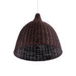 GLOBOSTAR® BAHAMAS 01368 Boho Κρεμαστό Φωτιστικό Οροφής με Ντουί 1 x E27 AC 220-240V IP20 - Καφέ - Μ45 x Π45 x Υ45cm - Image 6