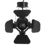 GLOBOSTAR® BROADWAY 01371 Vintage Φωτιστικό Οροφής με Ντουί 1 x E27 AC 220-240V IP20 - Μαύρο - Μ20 x Π20 x Υ27.5cm - Image 6