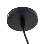 GLOBOSTAR® JASPER 01373 Μοντέρνο Κρεμαστό Φωτιστικό Οροφής με Ντουί 1 x E27 AC 220-240V IP20 - Μαύρο & Λευκό - Μ26.5 x Π26.5 x Υ20.5cm - Image 8