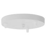 GLOBOSTAR® JASPER 01376 Μοντέρνό Κρεμαστό Φωτιστικό Οροφής με Ντουί 3 x E27 AC 220-240V IP20 - Λευκό - Μ75 x Π75 x Υ22cm - Σετ 3 Τεμαχίων - Image 5