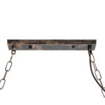 GLOBOSTAR® RAILROAD 01379 Vintage Κρεμαστό Φωτιστικό Οροφής με Ντουί 6 x E27 AC 220-240V IP20 - Μπεζ & Χάλκινο - Μ80 x Π4 x Y55cm - Image 7