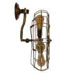 GLOBOSTAR® FAN 01381 Vintage Φωτιστικό Τοίχου - Απλίκα με Ντουί 5 x E27 AC 220-240V IP20 - Μπρούτζινο - Μ46 x Π22 x Υ46cm - Image 7