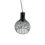 GLOBOSTAR® SCANDI 01386 Vintage Κρεμαστό Φωτιστικό Οροφής με Ντουί 1 x E27 AC 220-240V IP20 - Μαύρο - Μ23 x Π23 x Υ30cm - Image 7