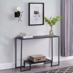 GLOBOSTAR® FIGURE 10001388 Μοντέρνο Φωτιστικό Τοίχου - Απλίκα με Ντουί 1 x E27 AC 220-240V IP20 - Μαύρο - Μ12 x Π19 x Υ17cm