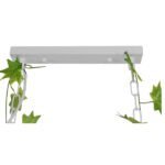 GLOBOSTAR® NEST 01403 Vintage Κρεμαστό Φωτιστικό Οροφής με Ντουί 4 x E27 AC 220-240V IP20 - Λευκό & Πράσινο - Μ103 x Π34 x Υ36.5cm - Image 5