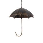 GLOBOSTAR® UMBRELLA 01406 Vintage Κρεμαστό Φωτιστικό Οροφής με Ντουί 5 x E27 AC 220-240V IP20 - Χάλκινο - Μ60 x Π60 x Y65cm - Image 2