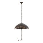 GLOBOSTAR® UMBRELLA 01406 Vintage Κρεμαστό Φωτιστικό Οροφής με Ντουί 5 x E27 AC 220-240V IP20 - Χάλκινο - Μ60 x Π60 x Y65cm - Image 4