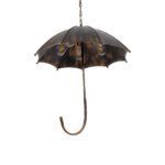 GLOBOSTAR® UMBRELLA 01406 Vintage Κρεμαστό Φωτιστικό Οροφής με Ντουί 5 x E27 AC 220-240V IP20 - Χάλκινο - Μ60 x Π60 x Y65cm - Image 6