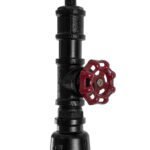 GLOBOSTAR® SPIGOT 01415 Vintage Κρεμαστό Φωτιστικό Οροφής με Ντουί 1 x E27 AC 220-240V IP20 - Μαύρο & Κόκκινο - Μ5 x Π5 x Y20cm - Image 10