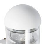 GLOBOSTAR® NEWI 01418 Μοντέρνο Φωτιστικό Τοίχου - Απλίκα με Ντουί 1 x E27 AC 220-240V IP20 - Λευκό - Μ11 x Π17 x Υ25cm - Image 6