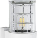 GLOBOSTAR® NEWI 01418 Μοντέρνο Φωτιστικό Τοίχου - Απλίκα με Ντουί 1 x E27 AC 220-240V IP20 - Λευκό - Μ11 x Π17 x Υ25cm - Image 7