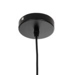 GLOBOSTAR® ELISE 01429 Μοντέρνο Κρεμαστό Φωτιστικό Οροφής με Ντουί 1 x E27 AC 220-240V IP20 - Μπεζ & Μαύρο - Μ26 x Π8 x Υ25cm - Image 9