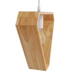 GLOBOSTAR® ELISE 01430 Μοντέρνο Κρεμαστό Φωτιστικό Οροφής με Ντουί 1 x E27 AC 220-240V IP20 - Μπεζ & Λευκό - Μ29 x Π8 x Υ28cm - Image 7