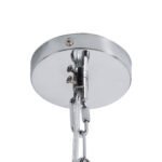 GLOBOSTAR® OCTAVE 01431 Μοντέρνο Κρεμαστό Φωτιστικό Οροφής με Ντουί 1 x E27 AC 220-240V IP20 - Μπεζ - Μ64 x Π64 x Y66cm - Image 13