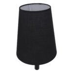 GLOBOSTAR® LYDFORD 01432 Μοντέρνο Φωτιστικό Τοίχου - Απλίκα με Ντουί 1 x E27 AC 220-240V IP20 - Μαύρο & Μπεζ - Μ20 x Π28 x Υ36cm - Image 7