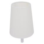 GLOBOSTAR® LYDFORD 01433 Μοντέρνο Φωτιστικό Τοίχου - Απλίκα με Ντουί 1 x E27 AC 220-240V IP20 - Λευκό & Μπέζ - Μ20 x Π28 x Υ36cm - Image 7