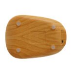 GloboStar® DRAPER 01438 Επιτραπέζιο Φωτιστικό Πορτατίφ LED 6W 500lm 360° DC 5V IP20 Φυσικό Λευκό 4500K Dimmable Μπεζ Ξύλο με Ασημί Μέταλλο - Μ10 x Π14 x Υ33cm - 2 Xρόνια Εγγύηση - Image 6