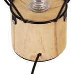 GLOBOSTAR® ANTLER 01441 Μοντέρνο Επιτραπέζιο Φωτιστικό LED 2.2W 154lm 360° DC 5V IP20 Θερμό Λευκό 2700K - DIODE - Μαύρο & Μπεζ - Μ19 x Π19 x Υ23cm - 2 Χρόνια Εγγύηση - Image 7