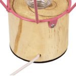 GLOBOSTAR® ANTLER 01442 Μοντέρνο Επιτραπέζιο Φωτιστικό LED 2.2W 154lm 360° DC 5V IP20 Θερμό Λευκό 2700K - DIODE - Ροζ & Μπεζ - Μ19 x Π19 x Υ23cm - 2 Χρόνια Εγγύηση - Image 7