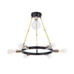 GLOBOSTAR® SAILOR 01445 Μοντέρνο Φωτιστικό Οροφής με Ντουί 7 x E27 AC 220-240V IP20 - Πολύχρωμο - Μ55 x Π55 x Υ55cm - Image 2