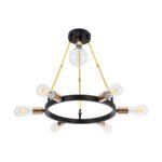 GLOBOSTAR® SAILOR 01445 Μοντέρνο Φωτιστικό Οροφής με Ντουί 7 x E27 AC 220-240V IP20 - Πολύχρωμο - Μ55 x Π55 x Υ55cm - Image 5