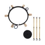 GLOBOSTAR® SAILOR 01445 Μοντέρνο Φωτιστικό Οροφής με Ντουί 7 x E27 AC 220-240V IP20 - Πολύχρωμο - Μ55 x Π55 x Υ55cm - Image 8