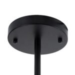 GLOBOSTAR® NEXUS 01446 Μοντέρνο Φωτιστικό Οροφής με Ντουί 6 x E27 AC 220-240V IP20 - Μαύρο & Χάλκινο - Μ105 x Π105 x Υ70cm - Image 8