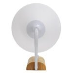 GLOBOSTAR® ALESSIA 01458 Μοντέρνο Φωτιστικό Τοίχου - Απλίκα με Ντουί 1 x E27 AC 220-240V IP20 - Μπεζ & Λευκό - Μ18 x Π26 x Υ29cm - Image 5