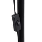 GLOBOSTAR® AUDREY 01468 Vintage Επιδαπέδιο Φωτιστικό με Ντουί 1 x E27 AC 220-240V IP20 - Μαύρο - Μ15 x Π15 x Υ190cm - Image 9