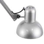 GLOBOSTAR® AUDREY 01469 Vintage Επιδαπέδιο Φωτιστικό με Ντουί 1 x E27 AC 220-240V IP20 - Ασημί - Μ15 x Π15 x Υ190cm - Image 5