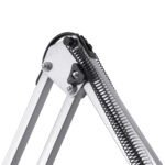 GLOBOSTAR® AUDREY 01469 Vintage Επιδαπέδιο Φωτιστικό με Ντουί 1 x E27 AC 220-240V IP20 - Ασημί - Μ15 x Π15 x Υ190cm - Image 7