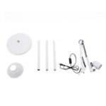 GLOBOSTAR® AUDREY 01471 Vintage Επιδαπέδιο Φωτιστικό με Ντουί 1 x E27 AC 220-240V IP20 - Λευκό - Μ15 x Π15 x Υ190cm - Image 11