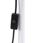 GLOBOSTAR® AUDREY 01471 Vintage Επιδαπέδιο Φωτιστικό με Ντουί 1 x E27 AC 220-240V IP20 - Λευκό - Μ15 x Π15 x Υ190cm - Image 9