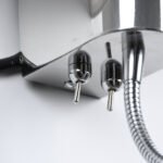 GLOBOSTAR® ELEGANT 01492 Μοντέρνο Φωτιστικό Τοίχου - Απλίκα Ξενοδοχείου Reading Light με Ντουί 1 x E27 LED 3W 360lm 36° AC 220-240V IP20 Θερμό Λευκό 2700K - Bridgelux COB Chip - Χρώμιο & Μαύρο - Μ26.5 x Π15 x Υ43cm - 2 Χρόνια Εγγύηση - Image 7