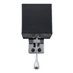 GLOBOSTAR® ELEGANT 01494 Μοντέρνο Φωτιστικό Τοίχου - Απλίκα Ξενοδοχείου Reading Light με Ντουί 1 x E27 LED 3W 360lm 36° AC 220-240V IP20 Θερμό Λευκό 2700K - Bridgelux COB Chip - Ασημί & Μαύρο - Μ17 x Π21 x Υ43cm - 2 Χρόνια Εγγύηση - Image 6