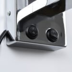 GLOBOSTAR® ELEGANT 01494 Μοντέρνο Φωτιστικό Τοίχου - Απλίκα Ξενοδοχείου Reading Light με Ντουί 1 x E27 LED 3W 360lm 36° AC 220-240V IP20 Θερμό Λευκό 2700K - Bridgelux COB Chip - Ασημί & Μαύρο - Μ17 x Π21 x Υ43cm - 2 Χρόνια Εγγύηση - Image 7