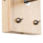 GLOBOSTAR® ELEGANT 01496 Μοντέρνο Φωτιστικό Τοίχου - Απλίκα Ξενοδοχείου Reading Light με Ντουί 1 x E27 LED 3W 360lm 36° AC 220-240V IP20 Θερμό Λευκό 2700K - Bridgelux COB Chip - Μπρούτζινο & Μπεζ - Μ18 x Π24 x Υ29cm - 2 Χρόνια Εγγύηση - Image 7