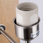 GLOBOSTAR® ELEGANT 01496 Μοντέρνο Φωτιστικό Τοίχου - Απλίκα Ξενοδοχείου Reading Light με Ντουί 1 x E27 LED 3W 360lm 36° AC 220-240V IP20 Θερμό Λευκό 2700K - Bridgelux COB Chip - Μπρούτζινο & Μπεζ - Μ18 x Π24 x Υ29cm - 2 Χρόνια Εγγύηση - Image 9