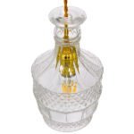 GLOBOSTAR® WHISKEY 01513 Vintage Κρεμαστό Φωτιστικό Οροφής με Ντουί 1 x E27 AC 220-240V IP20 - Διάφανο - Μ13 x Π13 x Υ22cm - Image 4