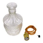 GLOBOSTAR® WHISKEY 01513 Vintage Κρεμαστό Φωτιστικό Οροφής με Ντουί 1 x E27 AC 220-240V IP20 - Διάφανο - Μ13 x Π13 x Υ22cm - Image 7