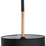 GLOBOSTAR® BRONX 01517 Μοντέρνο Κρεμαστό Φωτιστικό Οροφής με Ντουί 1 x E27 AC 220-240V IP20 - Μαύρο & Μπεζ - Μ35 x Π35 x Υ50cm - Image 9