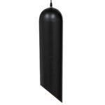 GLOBOSTAR® CARSON 01529 Μοντέρνο Κρεμαστό Φωτιστικό Οροφής με Ντουί 1 x E27 AC 220-240V IP20 - Μαύρο & Χρυσό - Μ15 x Π15 x Υ68cm - Image 6