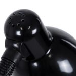 GLOBOSTAR® STUDENT 01530 Μοντέρνο Επιτραπέζιο Φωτιστικό Πορτατίφ με Ντουί 1 x E27 AC 220-240V IP20 - Μαύρο - Μ12 x Π12 x Υ32cm - Image 7