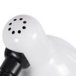 GLOBOSTAR® STUDENT 01531 Μοντέρνο Επιτραπέζιο Φωτιστικό Πορτατίφ με Ντουί 1 x E27 AC 220-240V IP20 - Λευκό & Μαύρο - Μ12 x Π12 x Υ32cm - Image 7